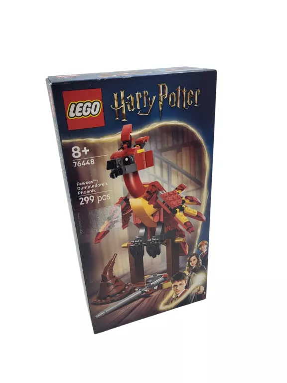 LEGO HARRY POTTER 76448 FAWKES FENIKS DUMBLEDO ZESTAW KLOCKÓW DLA DZIECI 8