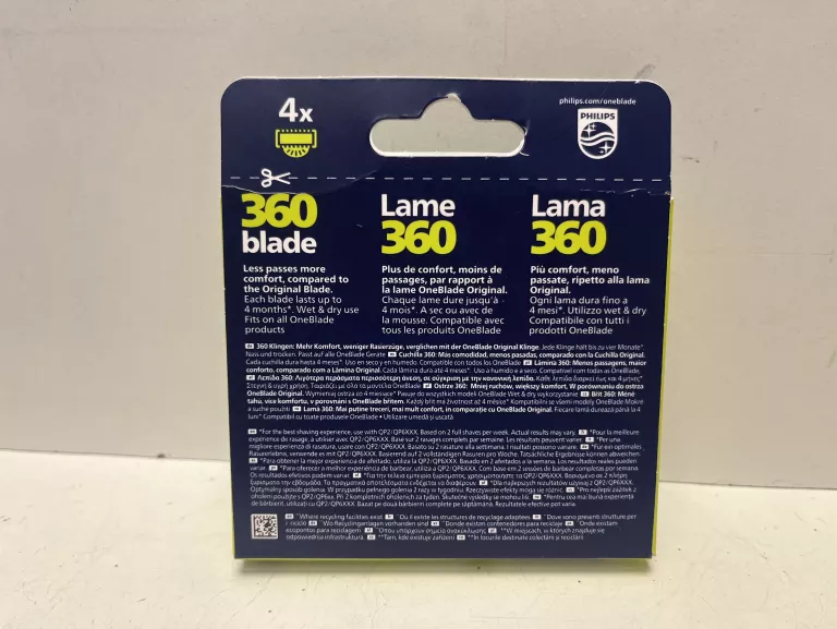 OSTRZA GOLARKI PHILIPS ONEBLADE 360 QP440/50