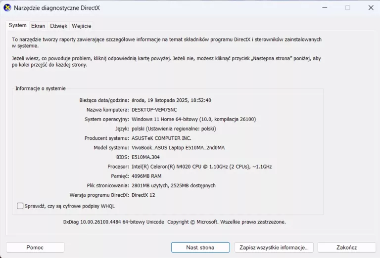 laptop-asus-e510-156-intel-celeron-n4020-4gb-ram-128-gb-emmc-opis-pojemnosc-dysku-128