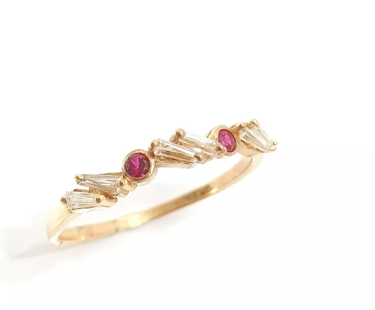 ZŁOTY PIERŚCIONEK 585 1,50G  R18