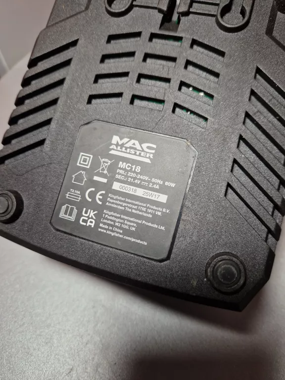 WKRĘTARKA MACALLISTER MCD18-LI+ AKU 2AH +ŁADOWARKA+TORBA