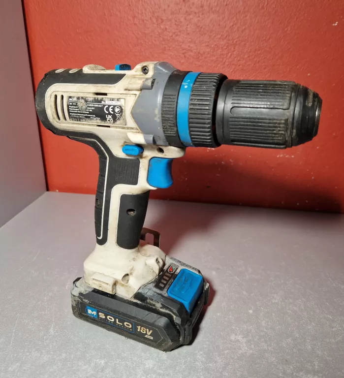 WKRĘTARKA MACALLISTER MCD18-LI+ AKU 2AH +ŁADOWARKA+TORBA