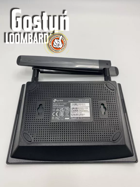 ROUTER BEZPRZEWODOWY WIFI TP-LINK TL-MR100 4G LTE KOMPLET GWARANCJA