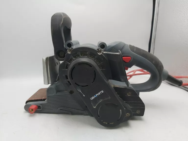 SZLIFIERKA TAŚMOWA SIECIOWA GRAPHITE 800W 59G392