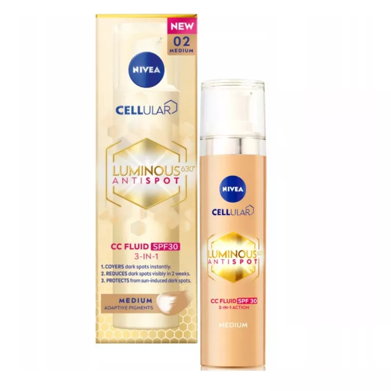 NIVEA 02 MEDIUM PODKŁAD DO TWARZY 40 ML
