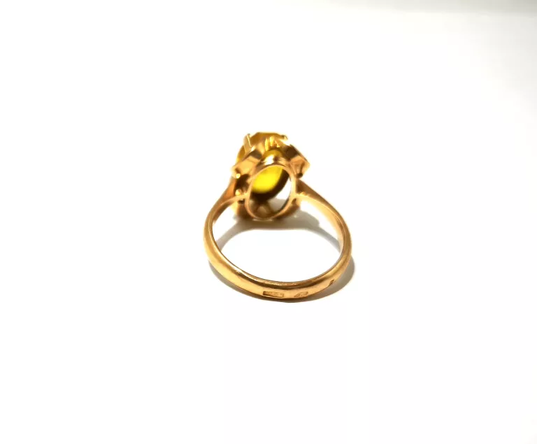 PIĘKNY ZŁOTY PIERŚCIONEK 585 4,47 G