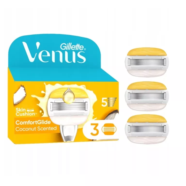 VENUS COMFORTGLIDE COCONUT PLUS OLAY WKŁADY DO MASZYNKI X4