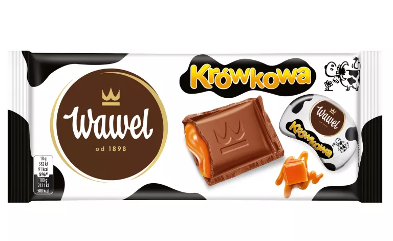 WAWEL CZEKOLADA KRÓWKOWA 90G