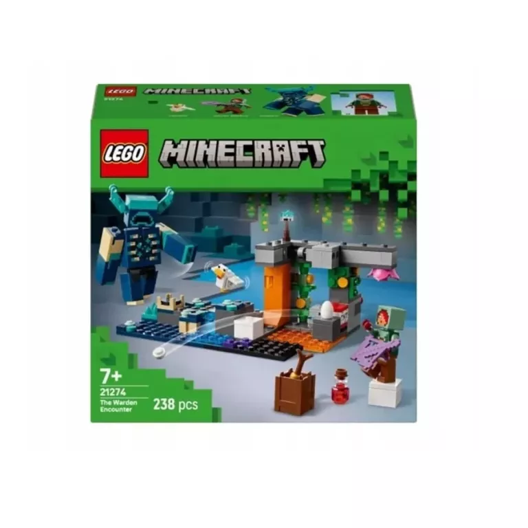 LEGO MINECRAFT 21274 SPOTKANIE ZE STRAŻNIKIEM