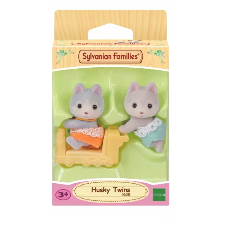 SYLVANIAN FAMILIES BLIŹNIAKI PIESKÓW HUSKY 5638