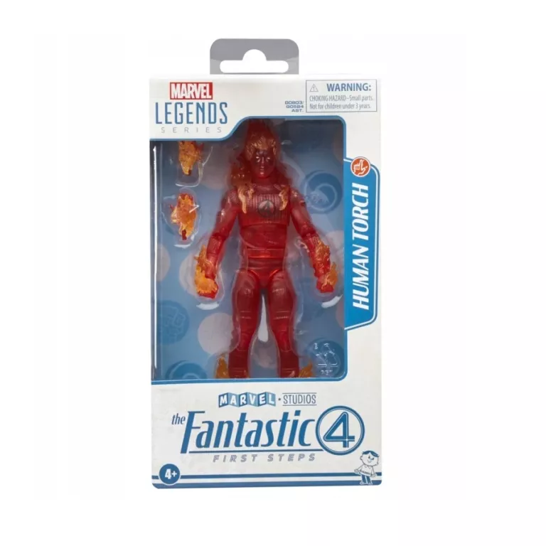 FANTASTYCZNA CZWÓRKA FIGURKA AKCJI HUMAN TORCH MARVEL LEGENDS HASBRO G0803