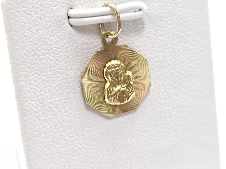 ZŁOTA ZAWIESZKA MATKA BOSKA 585 0,87G