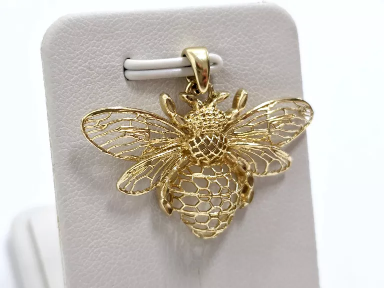 ZŁOTA ZAWIESZKA PSZCZOŁA  585  2,50G