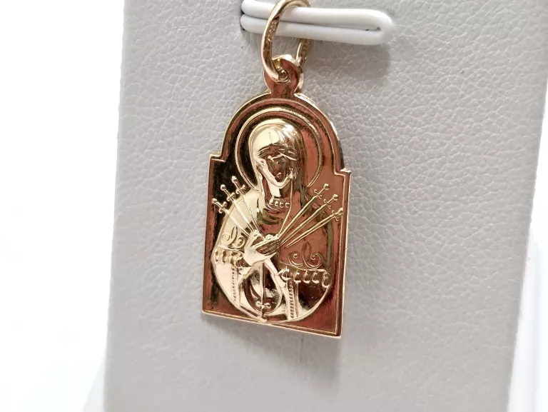 ZŁOTA ZAWIESZKA MATKA BOSKA 585 0,92G