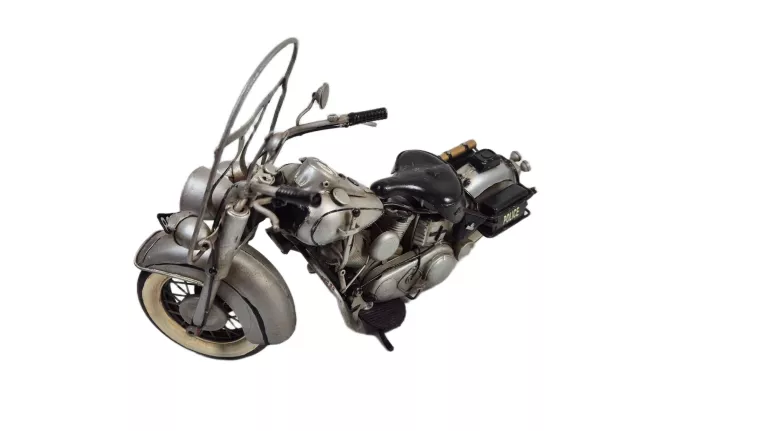 MOTOCYKL METALOWY POLICYJNY