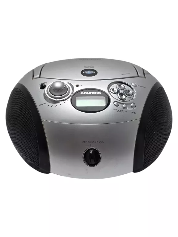 RADIOODTWARZACZ GRUNDIG RCD 1440 BLUETOOTH SREBRNY