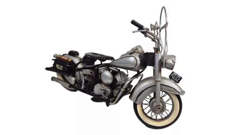 MOTOCYKL METALOWY POLICYJNY