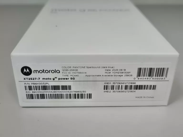 TELEFON MOTOROLA MOTO G86 POWER 12/256