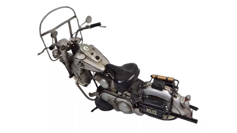 MOTOCYKL METALOWY POLICYJNY