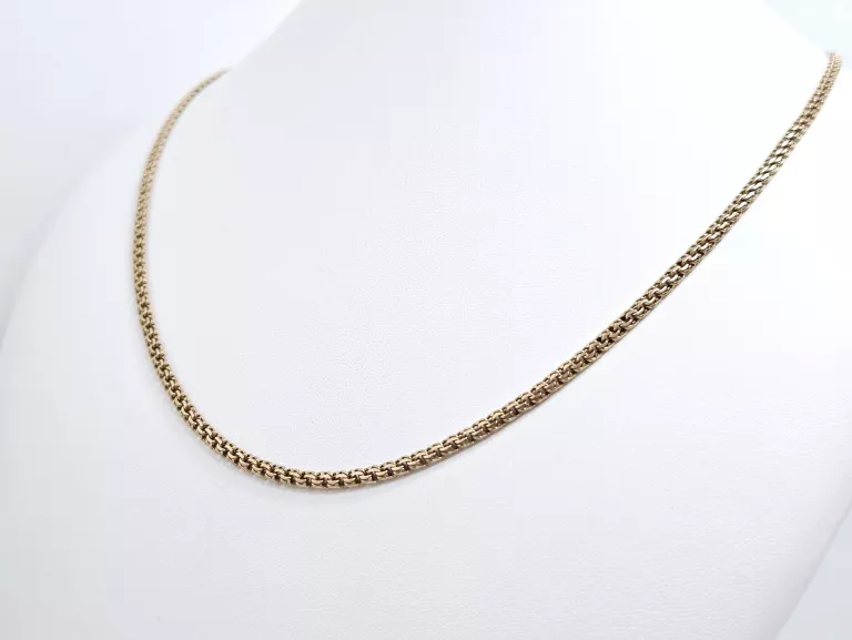 ZŁOTY ŁAŃCUSZEK GARIBALDI 585 14,41G R:54CM