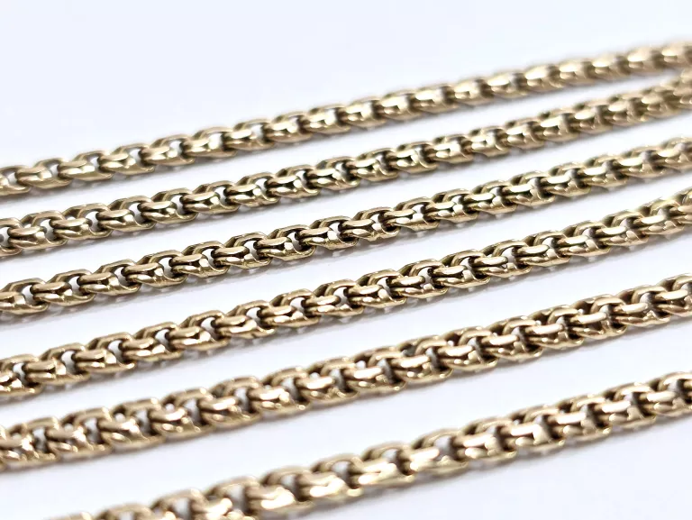 ZŁOTY ŁAŃCUSZEK GARIBALDI 585 14,41G R:54CM