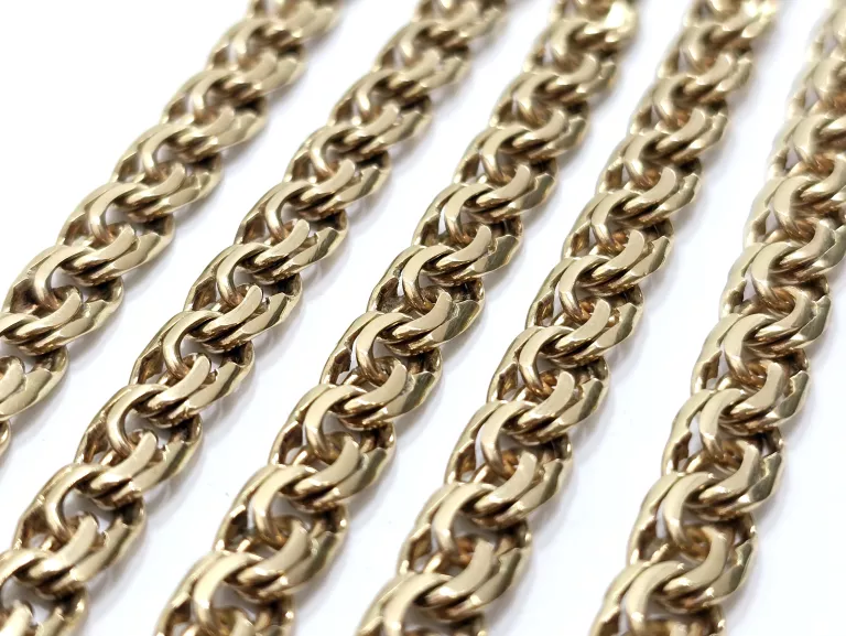 ZŁOTY ŁAŃCUSZEK GARIBALDI  585 35,13G R:57CM