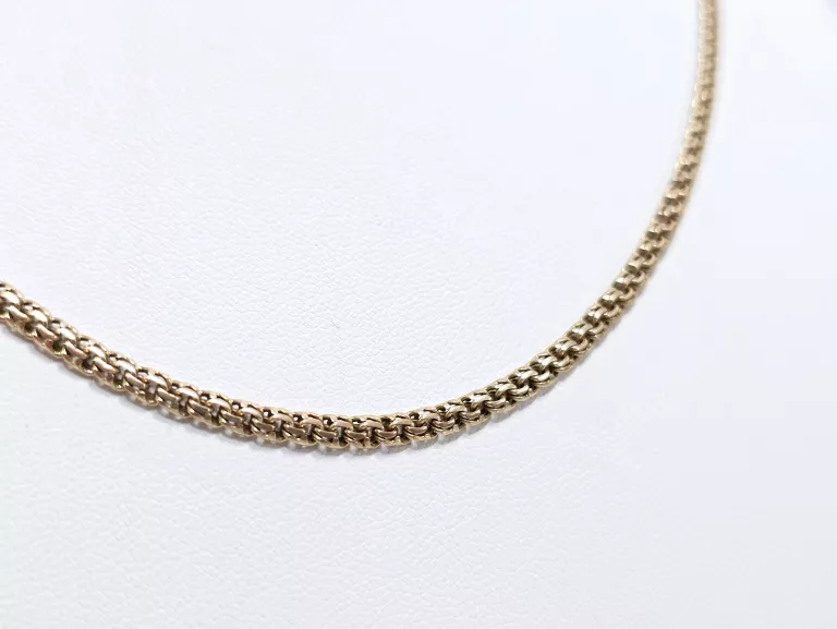 ZŁOTY ŁAŃCUSZEK GARIBALDI 585 14,41G R:54CM