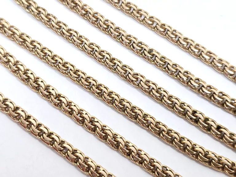 ZŁOTY ŁAŃCUSZEK GARIBALDI 585 14,41G R:54CM