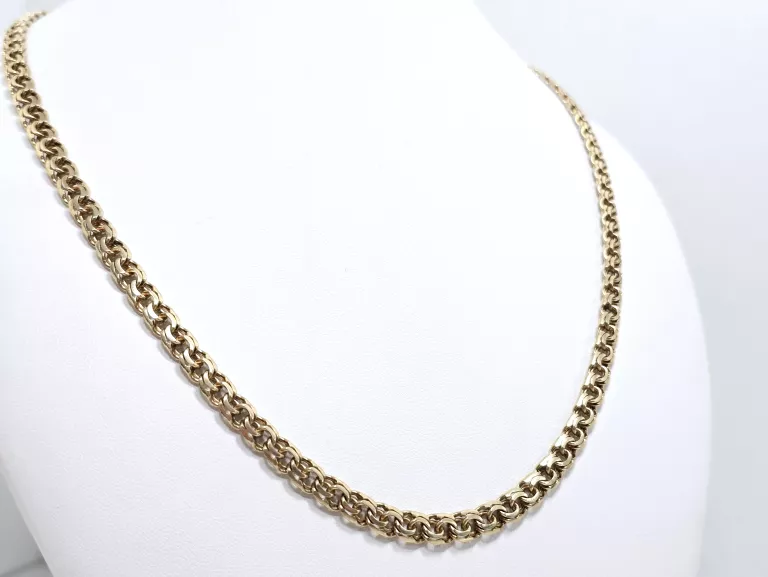 ZŁOTY ŁAŃCUSZEK GARIBALDI  585 35,13G R:57CM