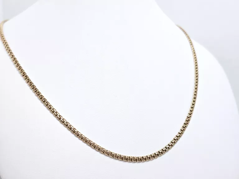 ZŁOTY ŁAŃCUSZEK GARIBALDI 585 14,41G R:54CM