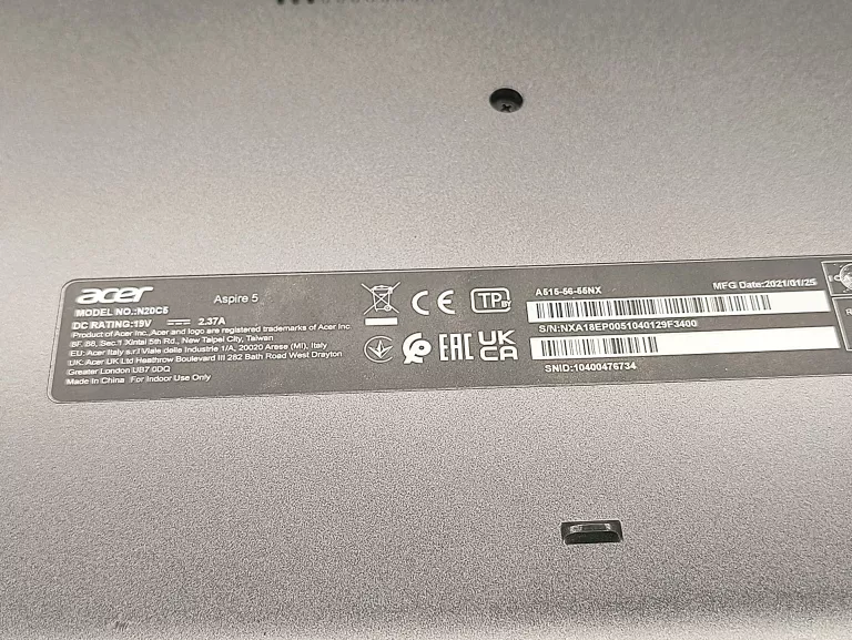 LAPTOP ACER ASPIRE 5 A515-56-55NX 8/512 GB ,INTEL I5 ,WIN11