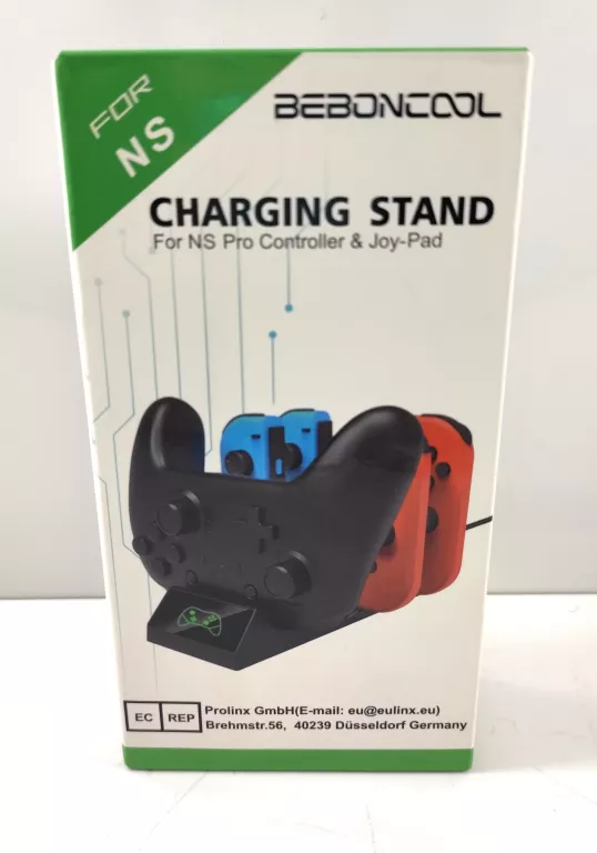 STACJA ŁADUJĄCA BEBONCOOL NINTENDO SWITCH CHARGING STAND