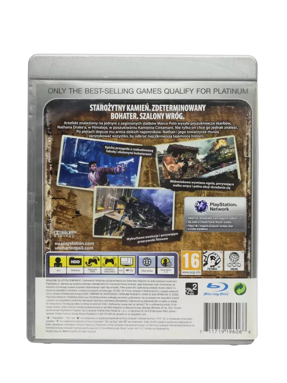 GRA NA PS3 UNCHARTED 2 AMONG THEVES