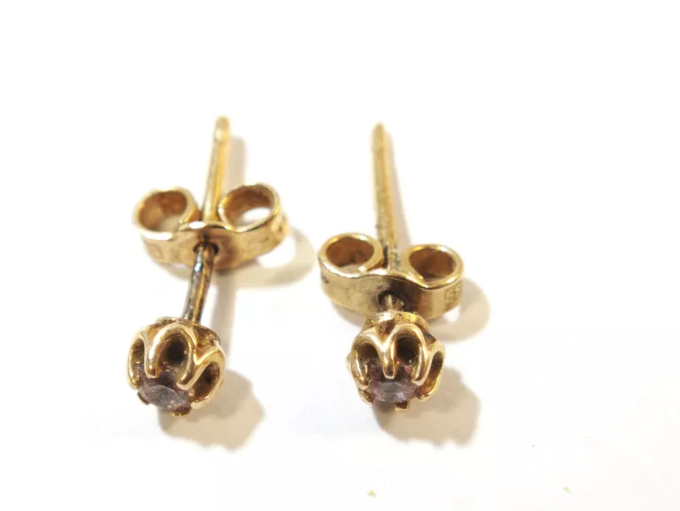 WYRÓB JUBILERSKI UŻYWANY KOLCZYKI PR.585 0,95G