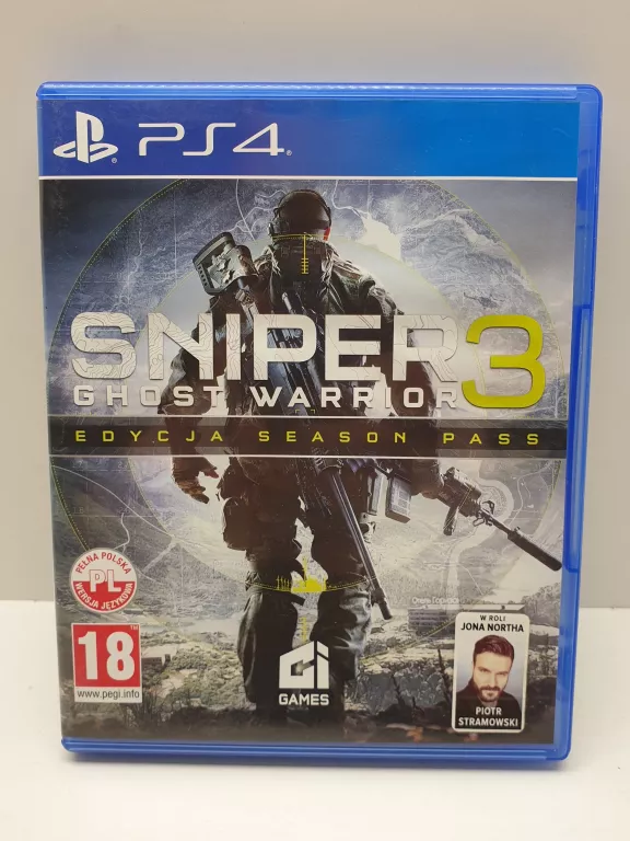 GRA PS4 SNIPER GHOST WARRIOR 3