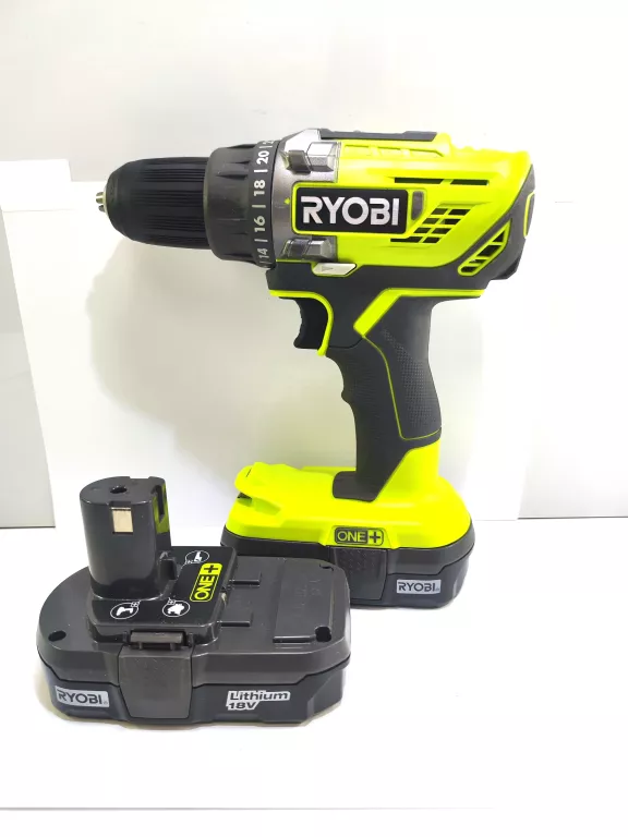 WKRĘTARKA RYOBI R18DD3 2XBATERIA 1.3AH