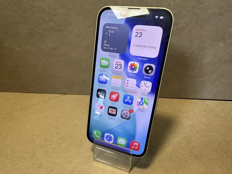TELEFON IPHONE 13 128GB 86% BIAŁY