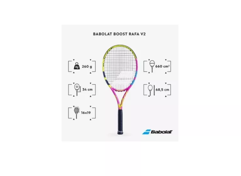 RAKIETA TENISOWA BABOLAT BOOST RAFA2 STRUNG 1, 4 1/8