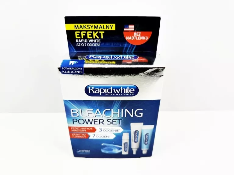 RAPID WHITE BLEACHING POWER SET SKUTECZNY SYSTEM WYBIELAJĄCY