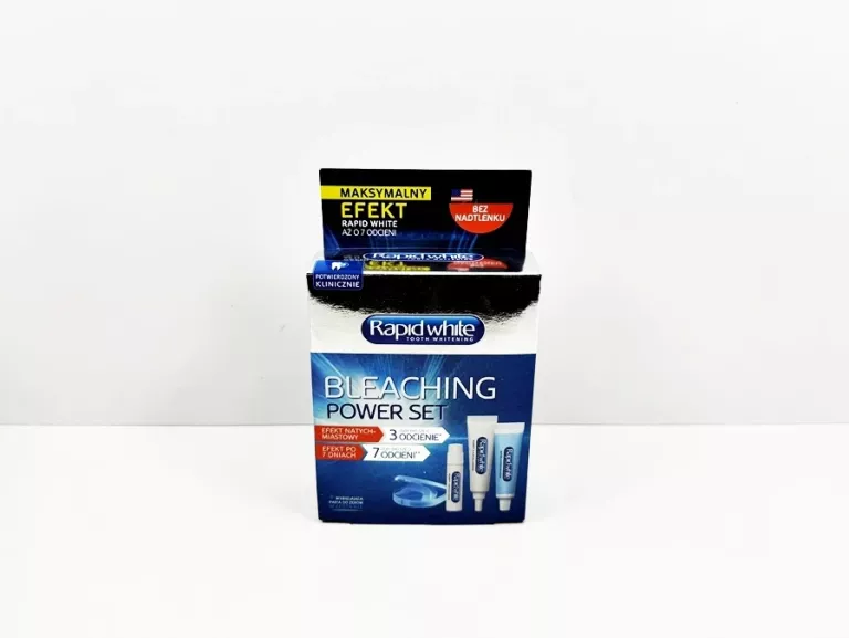 RAPID WHITE BLEACHING POWER SET SKUTECZNY SYSTEM WYBIELAJĄCY