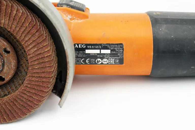 SZLIFIERKA KĄTOWA AEG WS 8-125SK 800W 125MM