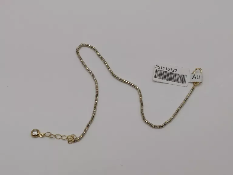 NIENOSZONA ZŁOTA BRANSOLETKA PRÓBY 585 1,94G