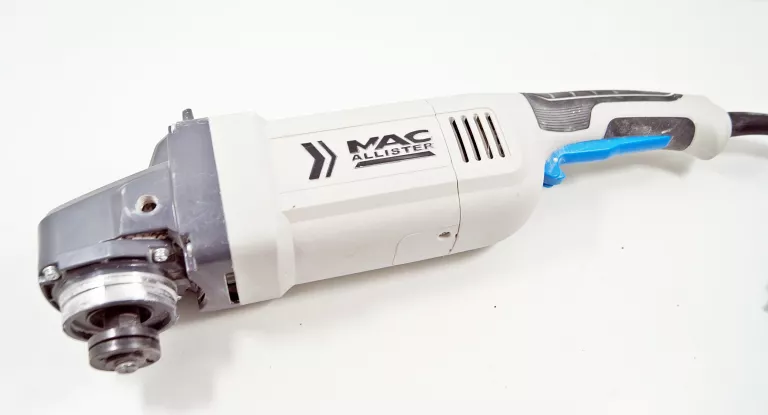 SZLIFIERKA KĄTOWA MACALLISTER 230 MM 2000 W SZARA W PUDEŁKU /DOBRY STAN