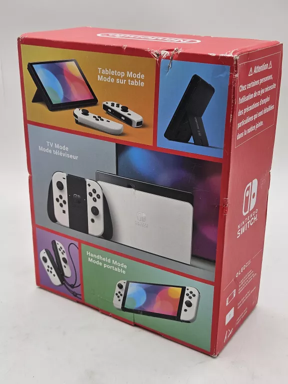 KONSOLA NINTENDO SWITCH OLED BIAŁY