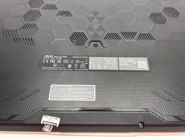 LAPTOP ASUS TUF GAMING F15 15,6" I5-11400H 16GB/512GB WINDOWS 11