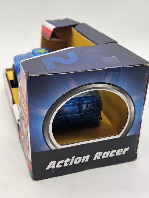 TEDI ACTION RACER AUTKO POLICE NIEBIESKIE