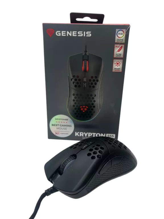 MYSZKA PRZEWODOWA GENESIS KRYPTON 555 SENSOR OPTYCZNY