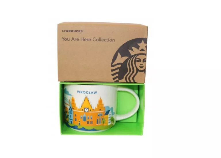 KUBEK STARBUCKS WROCŁAW PORCELANA 414 ML