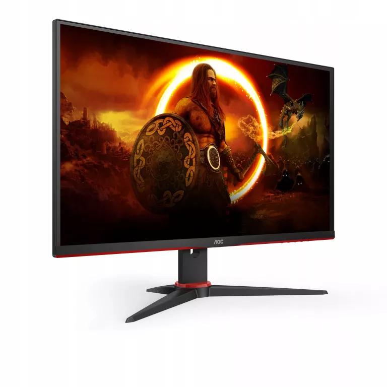 MONITOR AOC 27" FULL HD, 240 HZ, CZARNY/CZERWONY