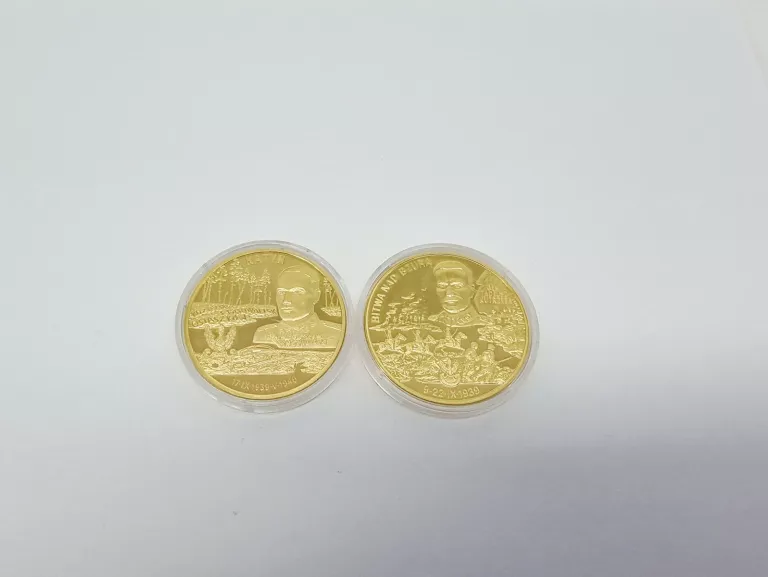 MEDAL POLACY W II WOJNIE - KATYŃ BITWA NAD BZURĄ